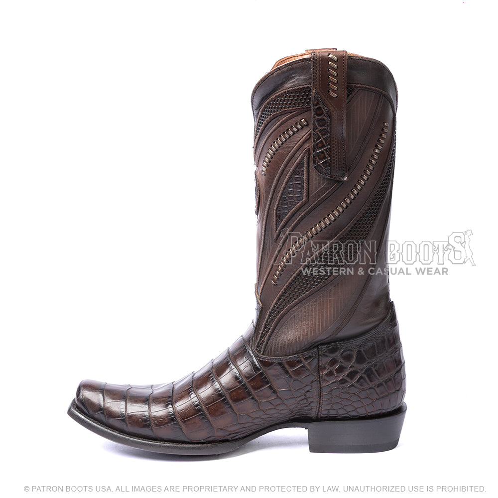 Imperio Cuadra Muxo Moka Alligator with Belt CU816