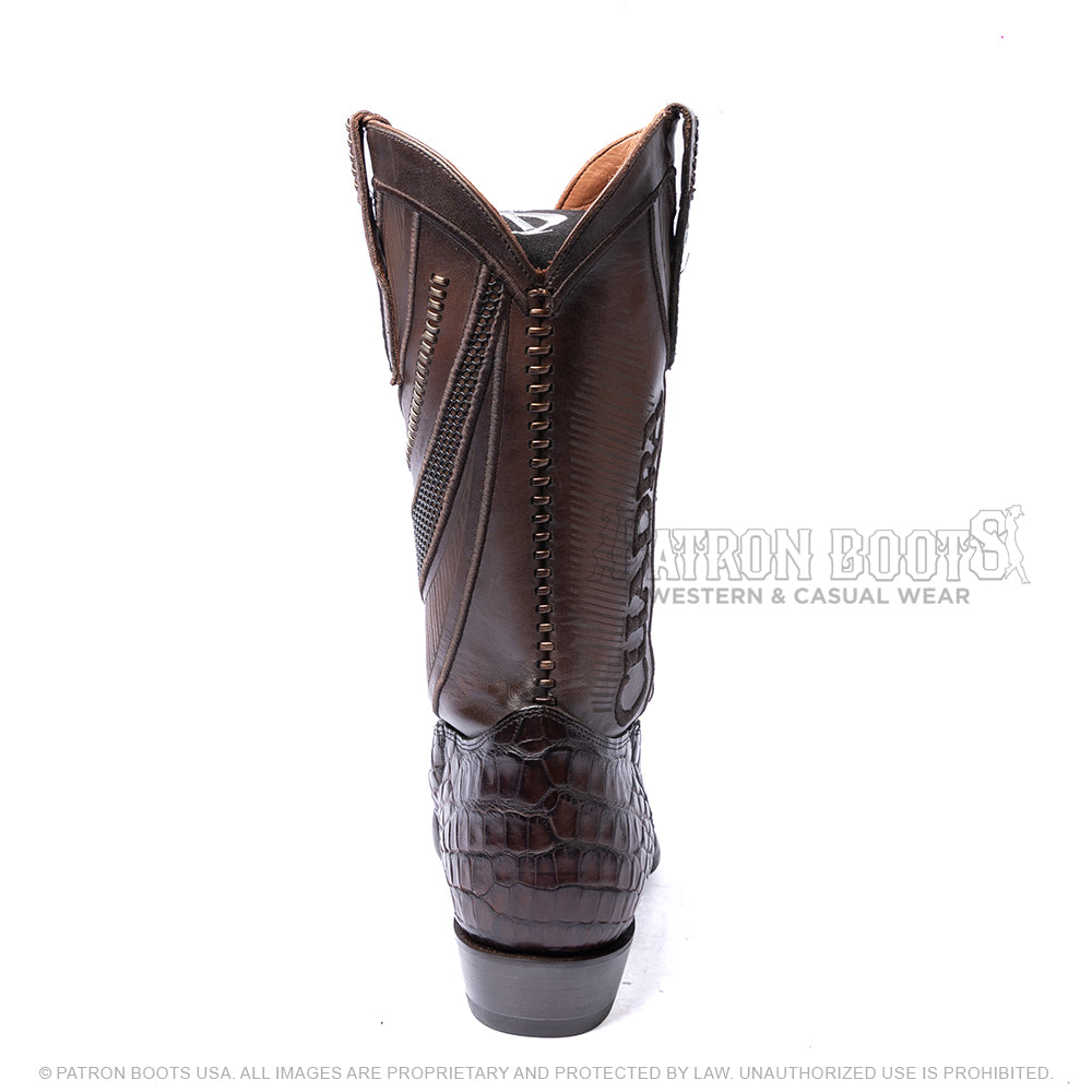 Imperio Cuadra Muxo Moka Alligator with Belt CU816