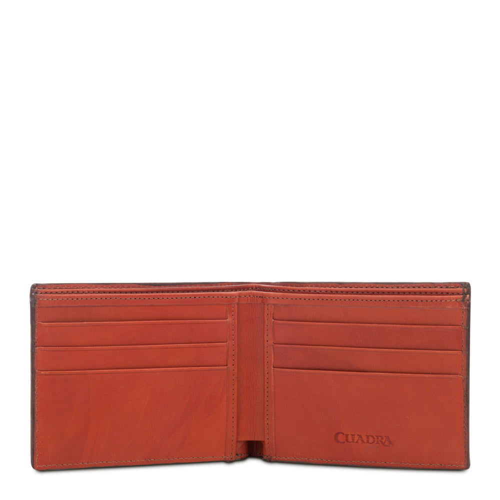 Cuadra Brown Ostrich Wallet DU295