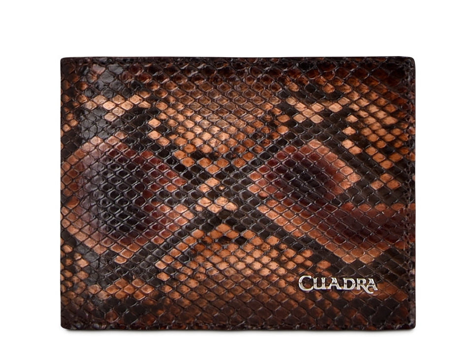 VERONA CHESNUT PYTHON WALLET