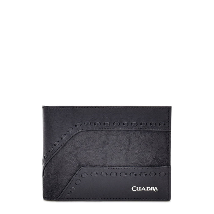 Negro Elephant Embroidery & Laser Wallet DU376