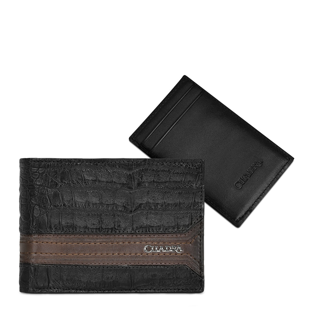 Cuadra MN Black Caimán Wallet DU509