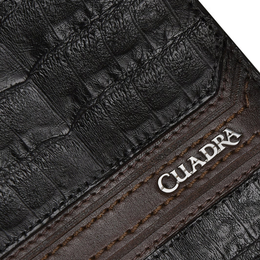 Cuadra MN Black Caimán Wallet DU509