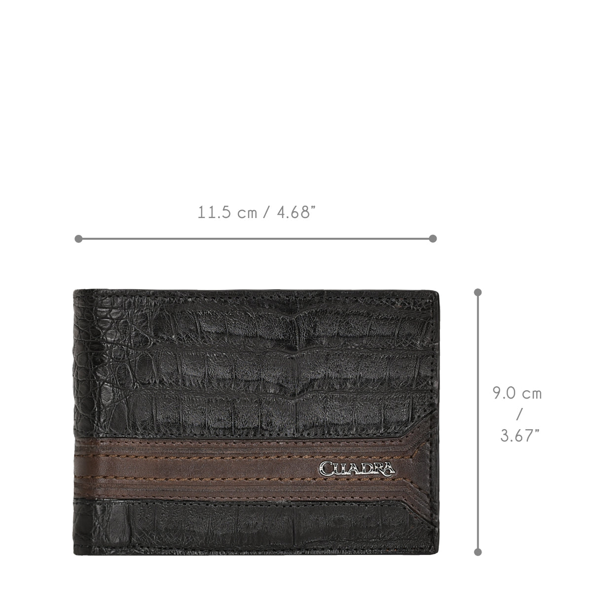 Cuadra MN Black Caimán Wallet DU509