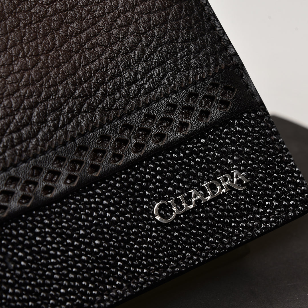 BLACK STINGRAY WALLET DU476