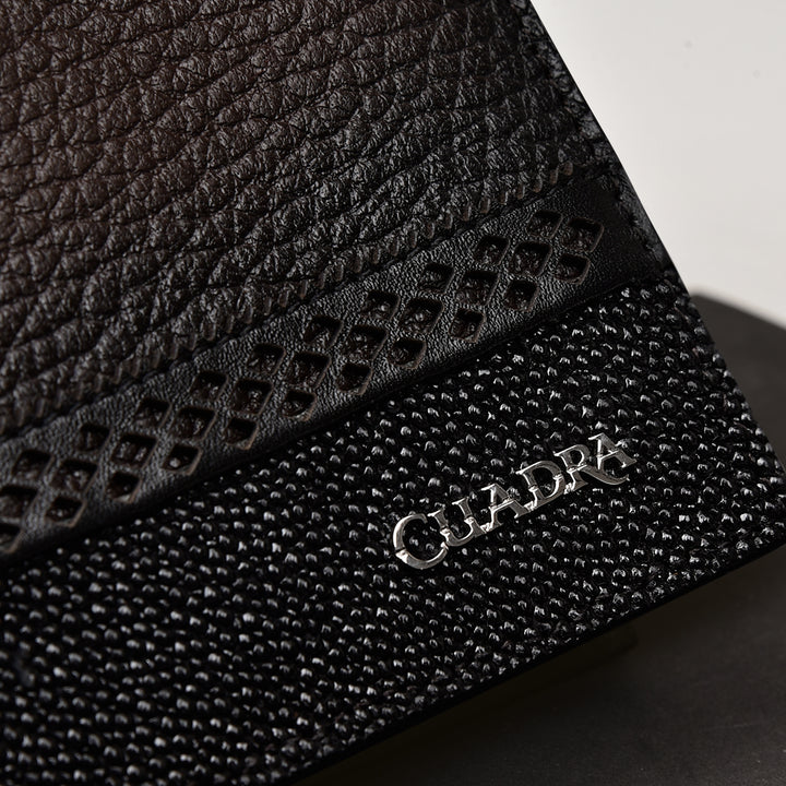 BLACK STINGRAY WALLET DU476