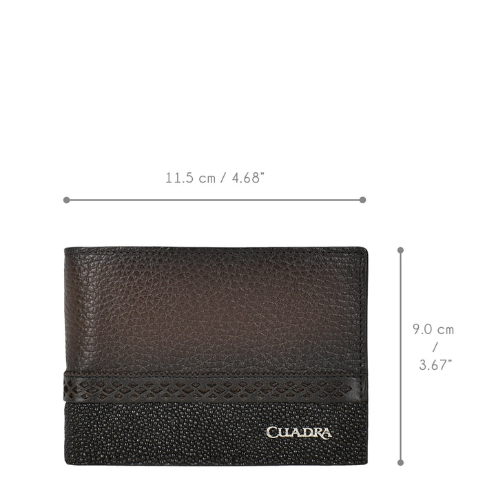 BLACK STINGRAY WALLET DU476