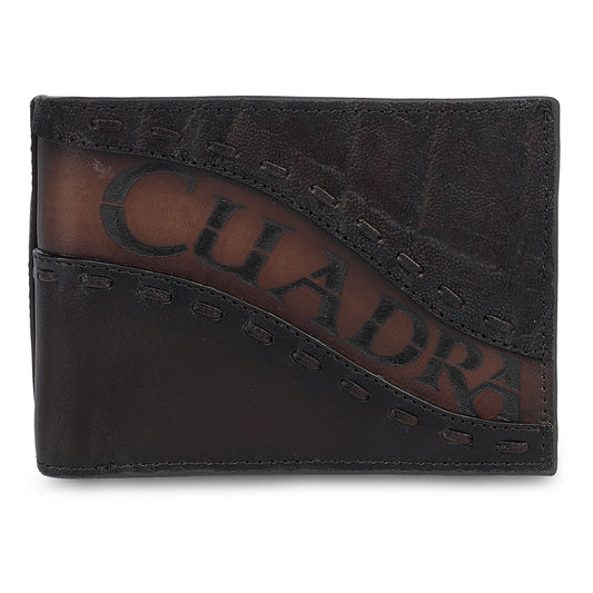 Chocolate Elephant Embroidery & Laser Wallet