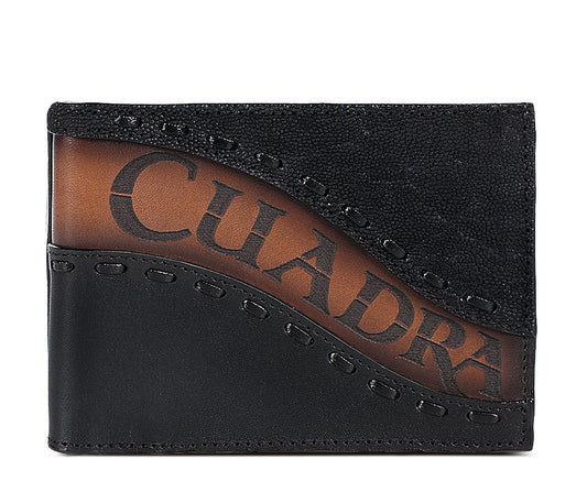 Black Elephant Embroidery & Laser Wallet