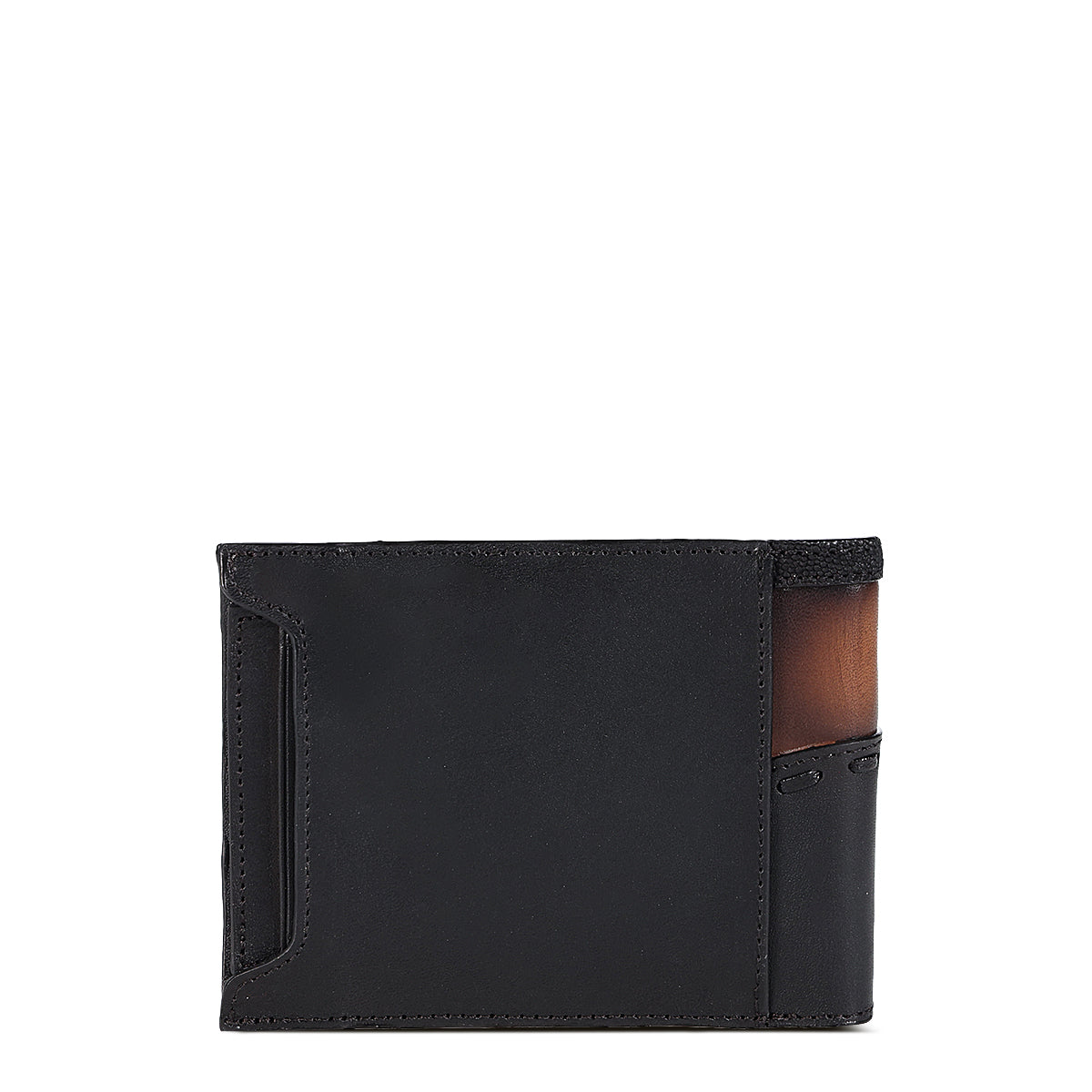 Black Elephant Embroidery & Laser Wallet