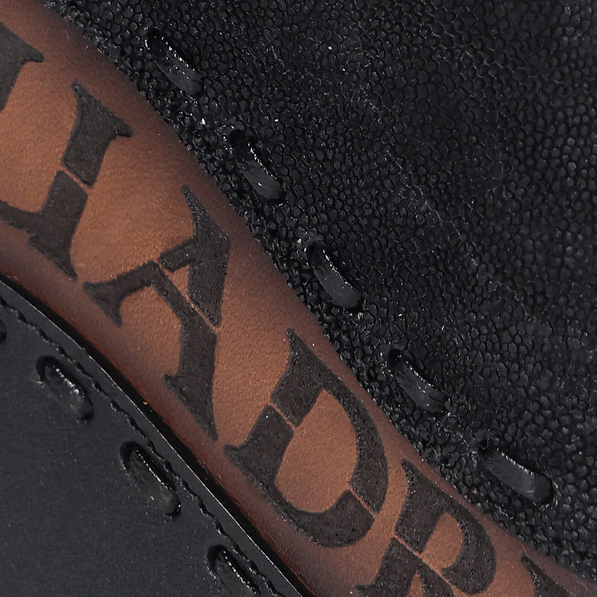 Black Elephant Embroidery & Laser Wallet