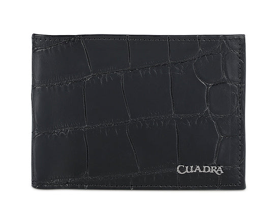 BLACK ALLIGATOR WALLET DU711