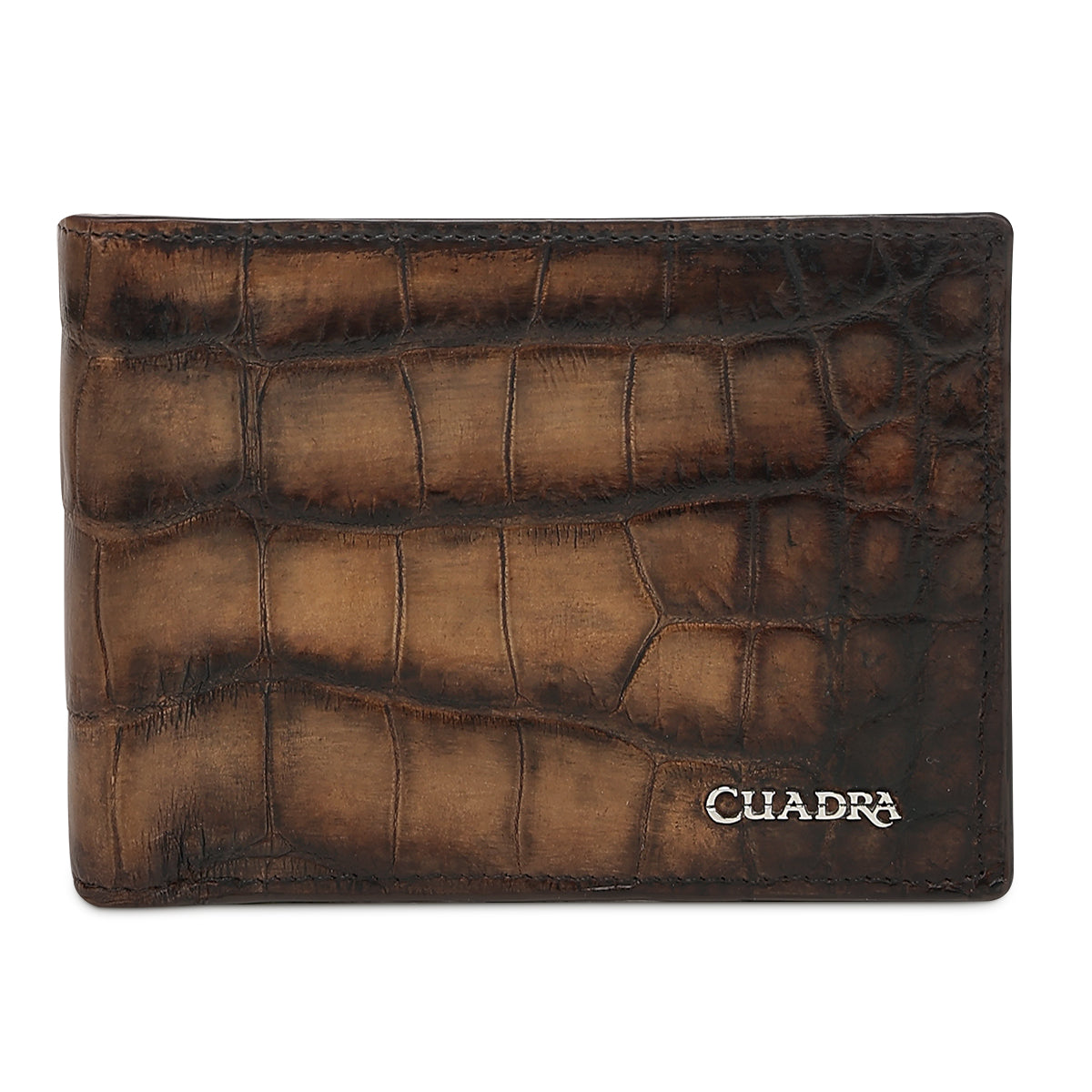 Cuadra Brown Alligator Laser & Embroidery Miel CC449