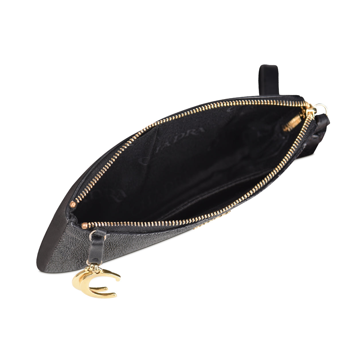 BLACK STINGRAY WALLET WOMEN DU330