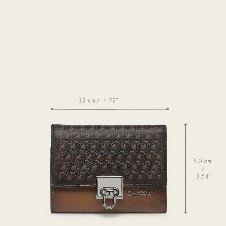 CHOCOLATE LASER WALLET DU670