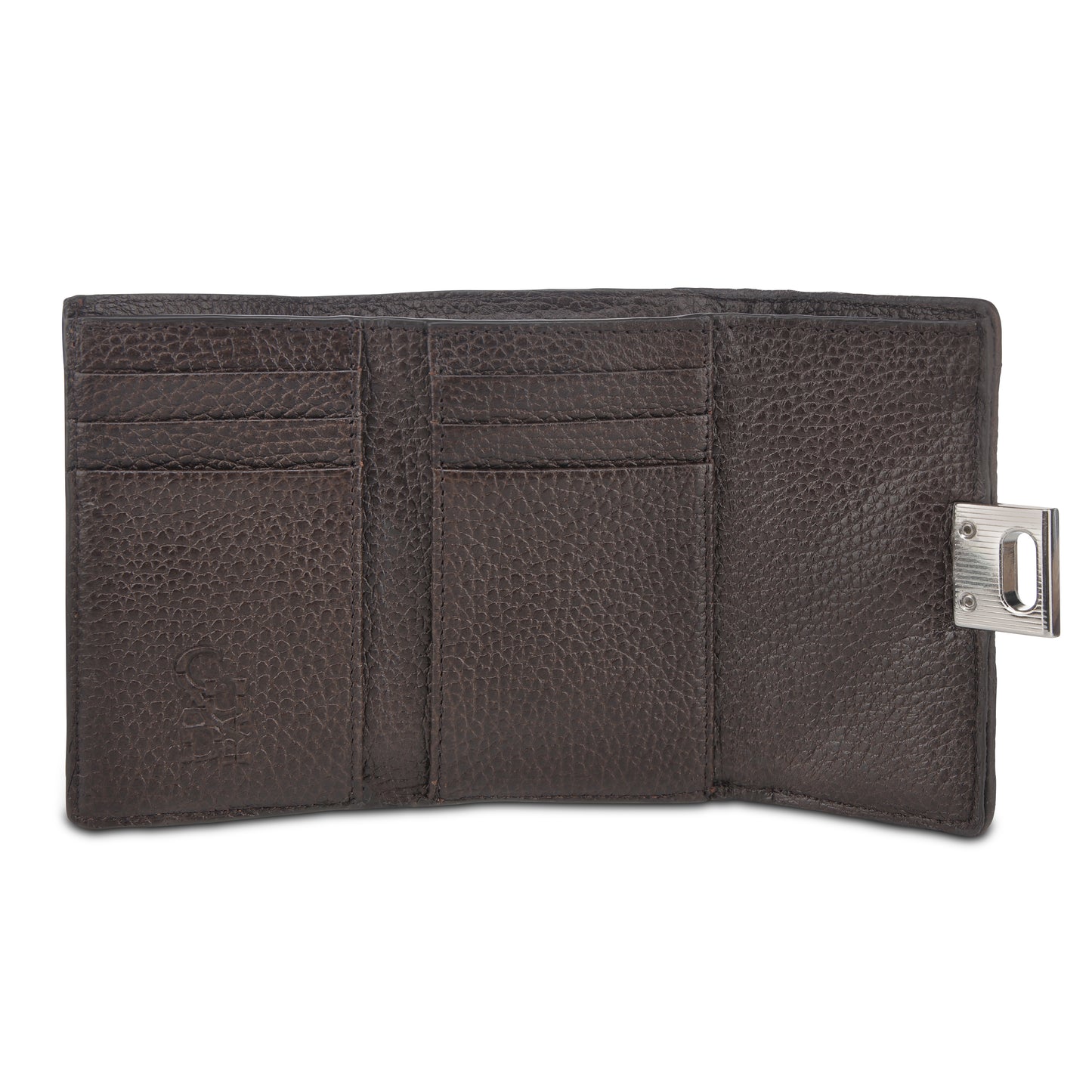 Cuadra Chocolate ZIpper Wallet DU671