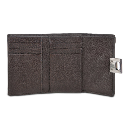 Cuadra Chocolate ZIpper Wallet DU671