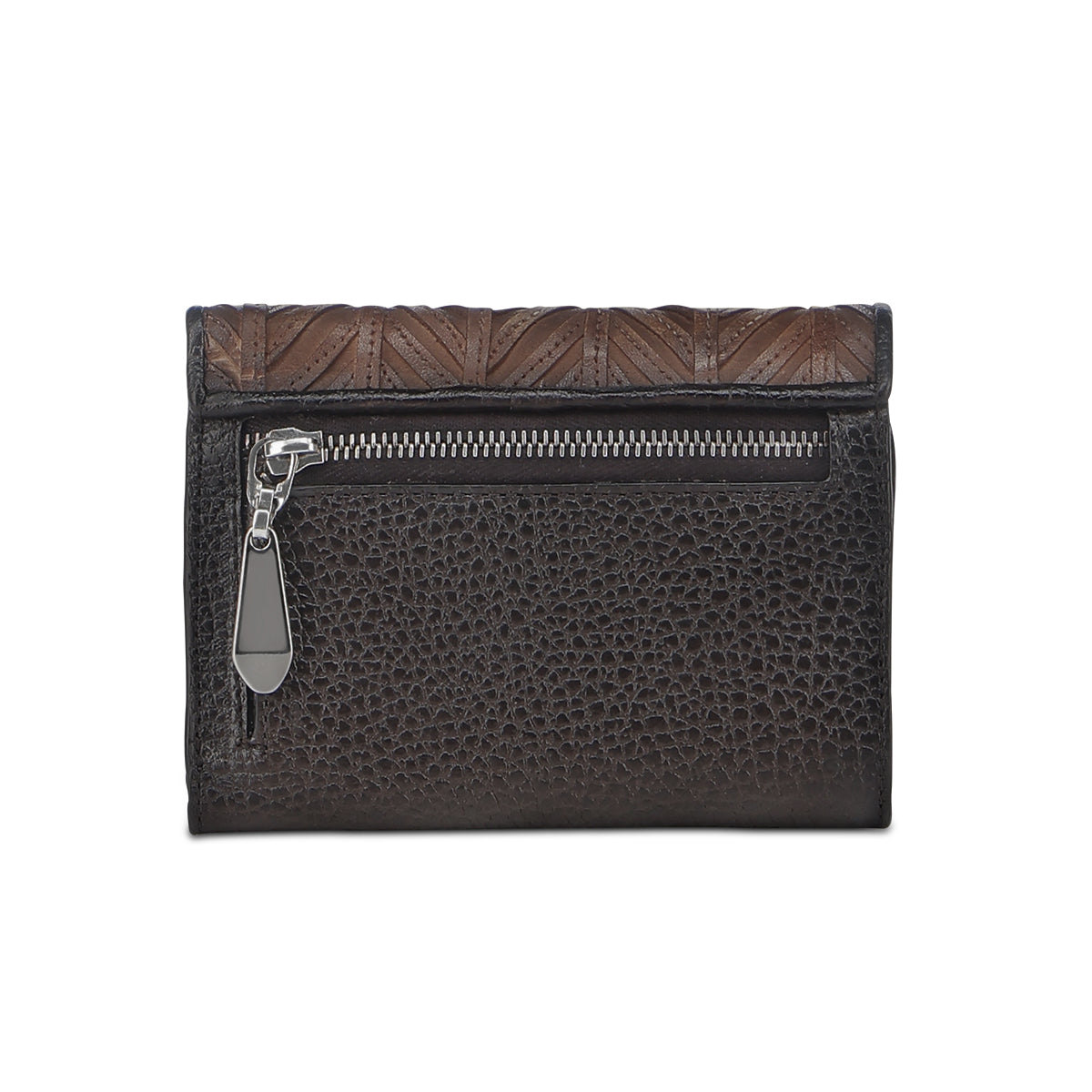Cuadra Chocolate ZIpper Wallet DU671