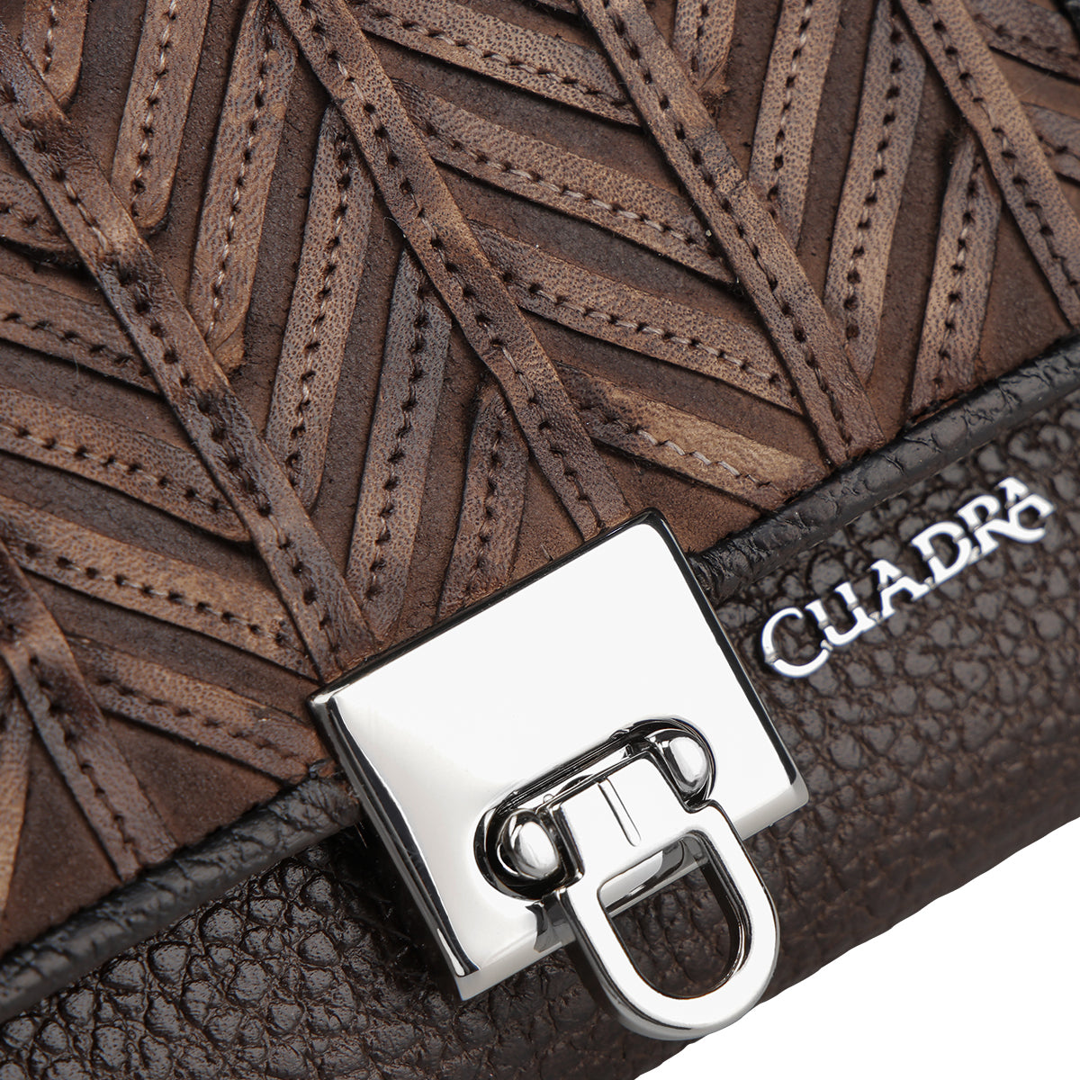 Cuadra Chocolate ZIpper Wallet DU671