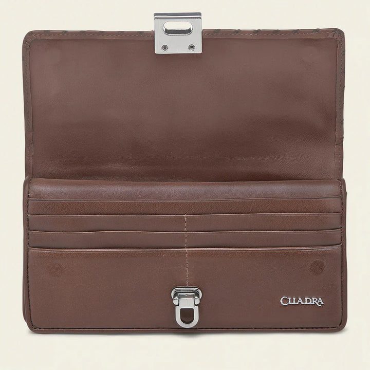 BROWN LÁSER WALLET DU673