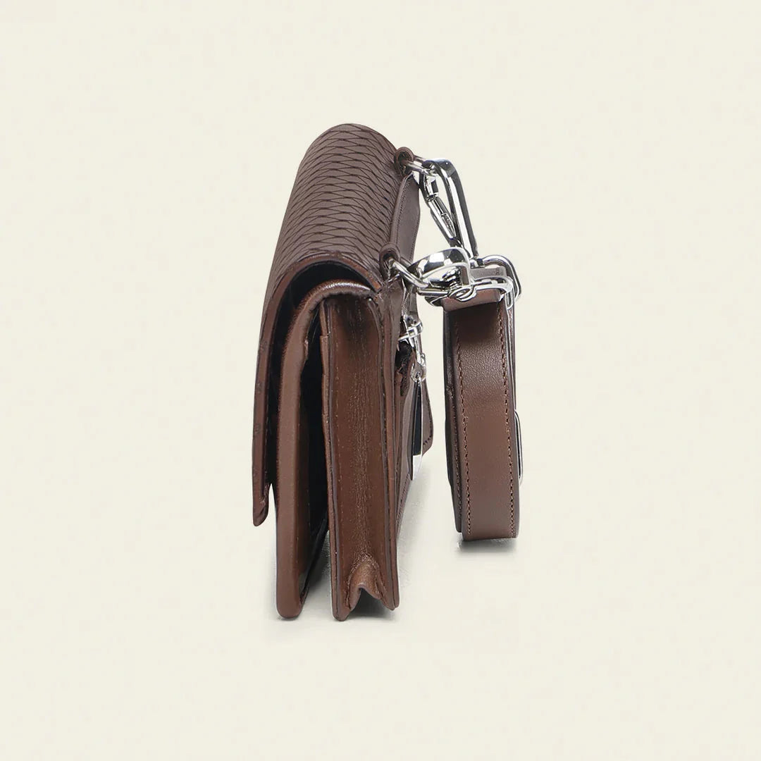 BROWN LÁSER WALLET DU673