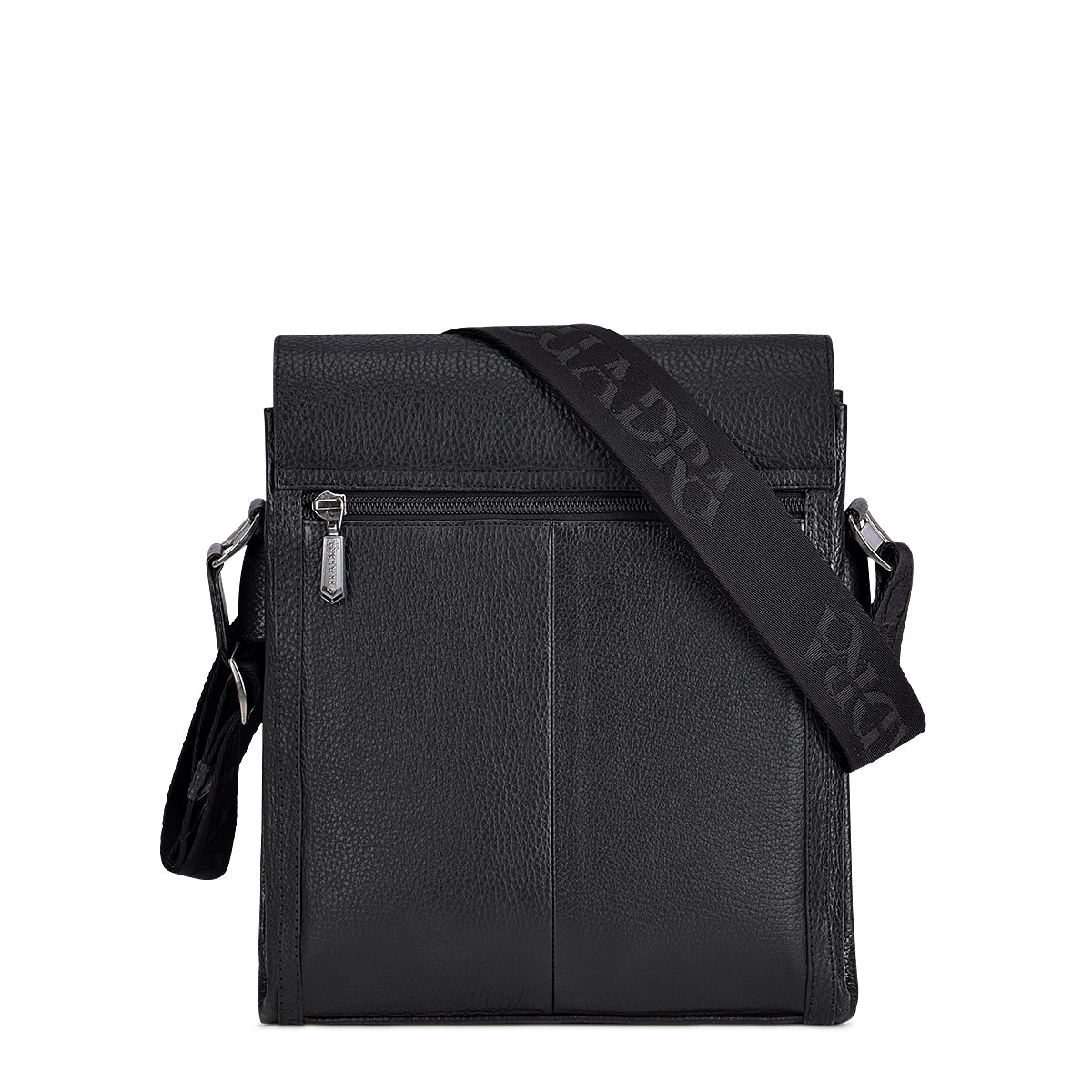 Cuadra Black Caiman Embroidery Men Bag DU532