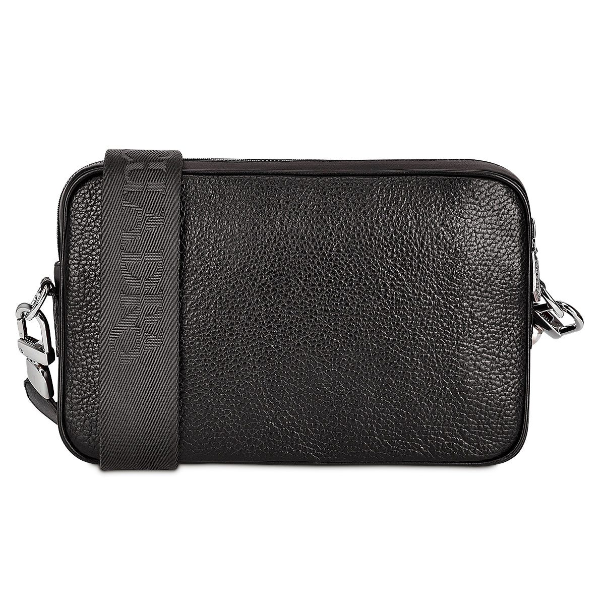 Cuadra Chocolate Caiman Zipper Bag DU755