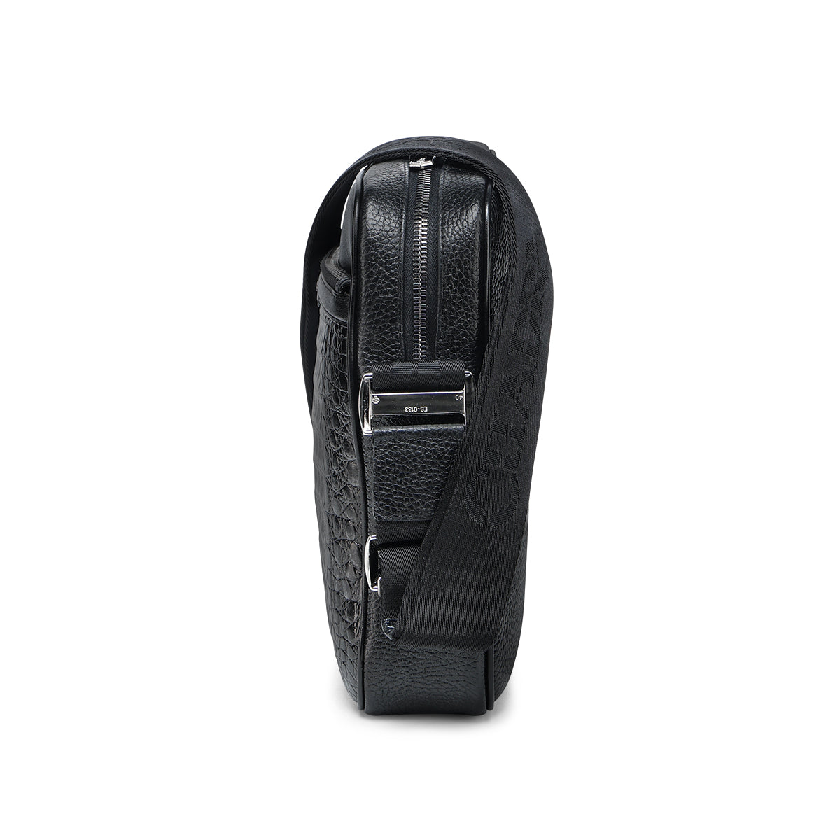 Cuadra Silver & Black Caiman ZIpper DU731