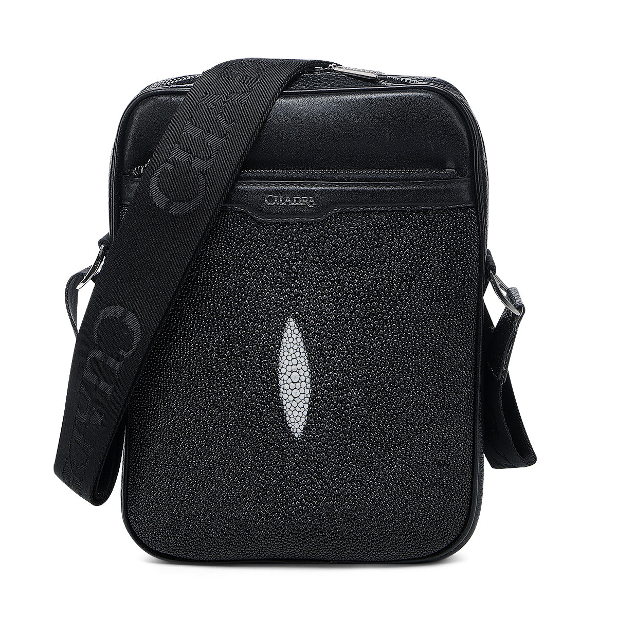 Cuadra Stingray Zipper Black Bag DU759