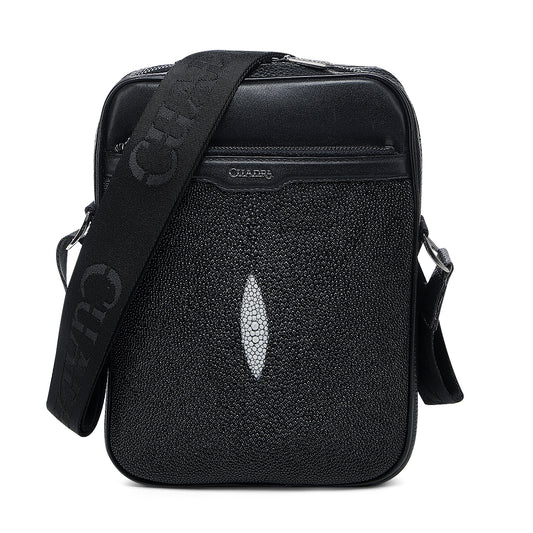 Cuadra Stingray Zipper Black Bag DU759