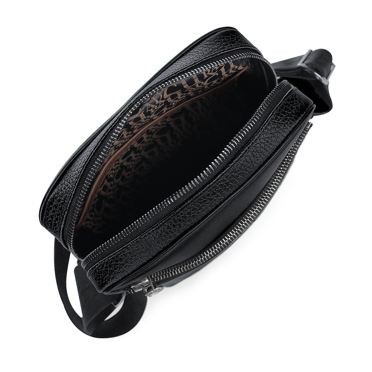 Cuadra Stingray Zipper Black Bag DU759