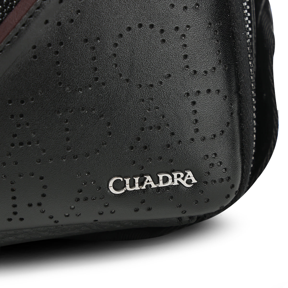 Cuadra Black Stingray Zipper Bag  DU810