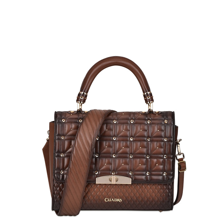 Honey Embroidery & Crystal Bag