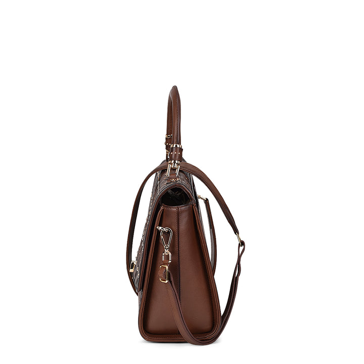 Honey Embroidery & Crystal Bag