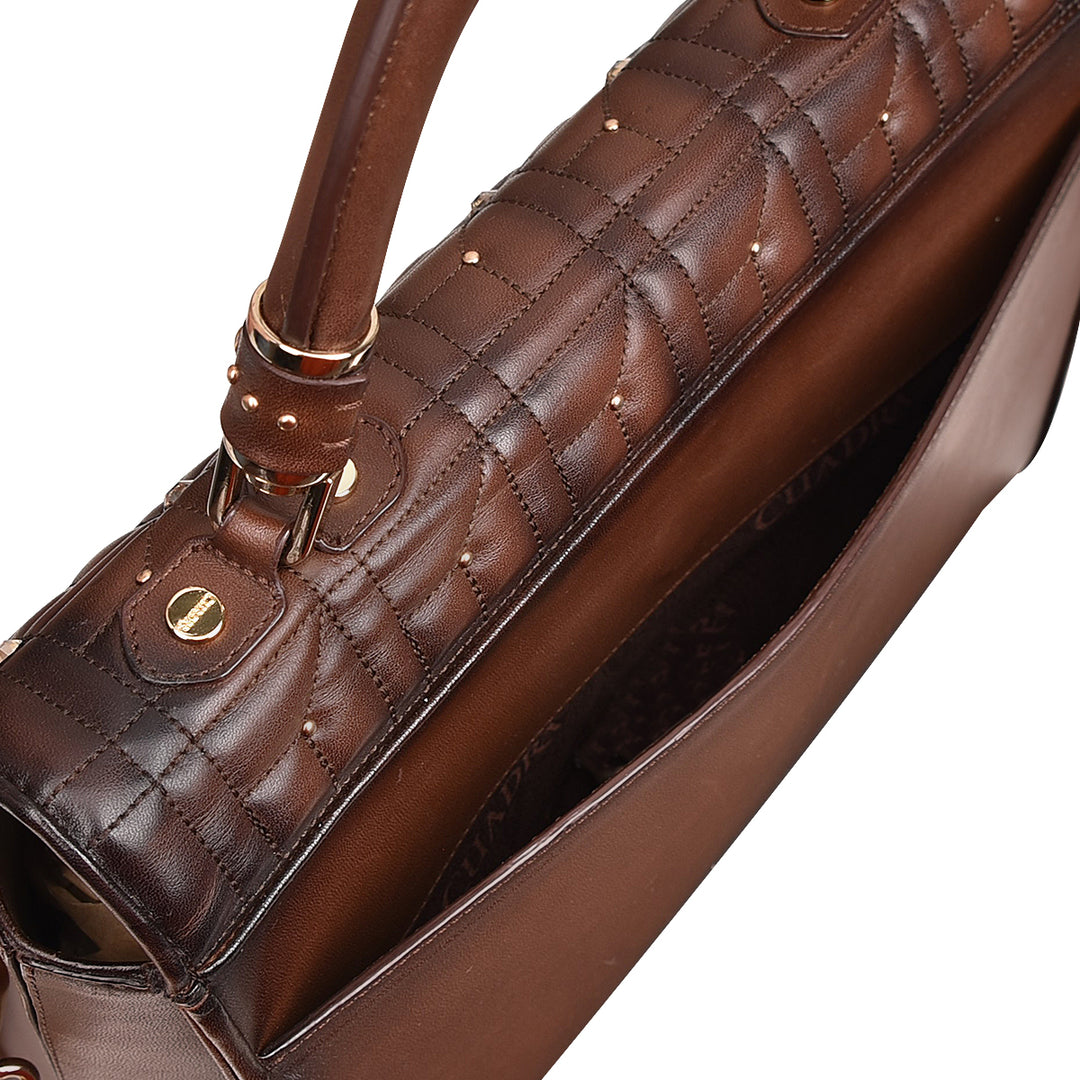 Honey Embroidery & Crystal Bag