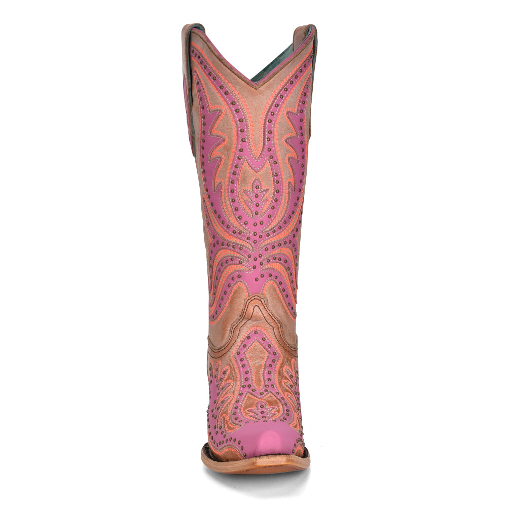 Pink Neon Overlay Florescent