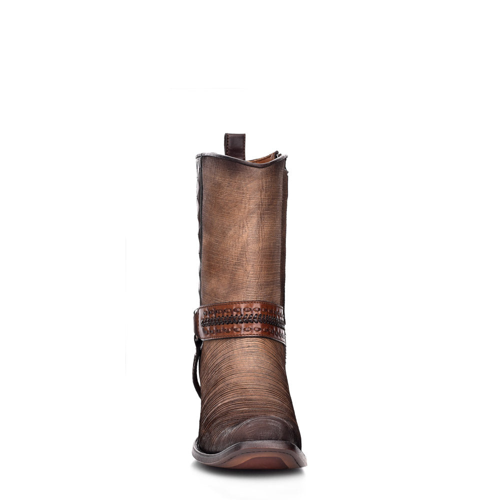 Cuadra Pattern Harnes & Woven Narrow SQ Toe CU359