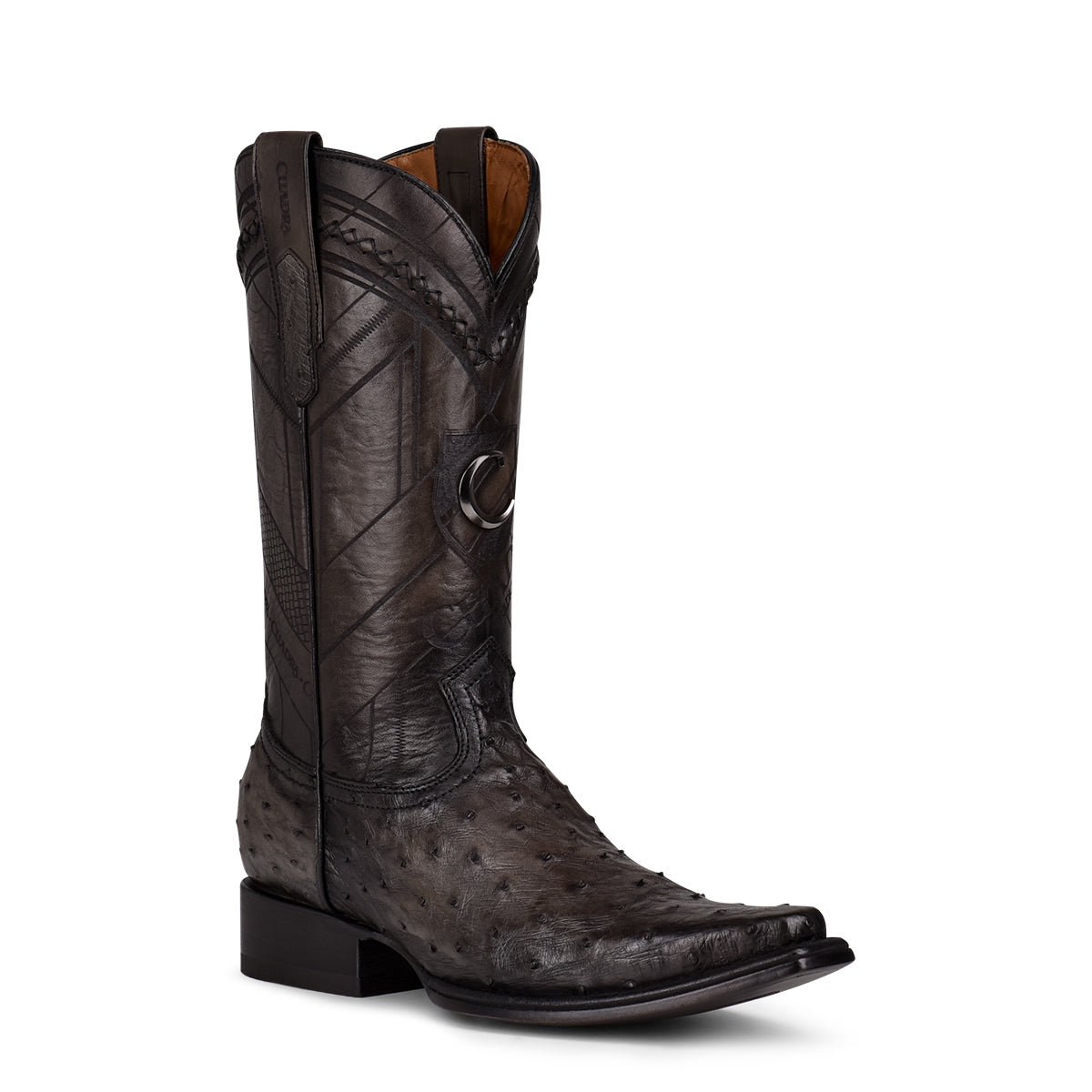 Cuadra Everest Grey Ostrich Laser CU603