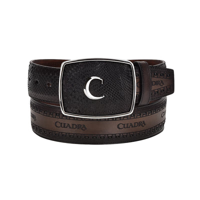 Black Python Laser Belt BC378