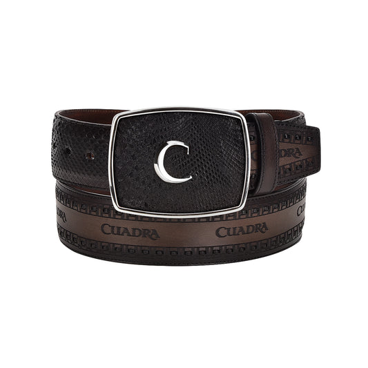 Black Python Laser Belt BC378