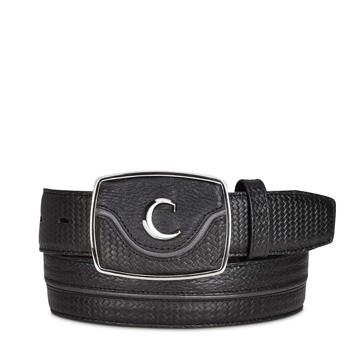 Black Stitching Belt