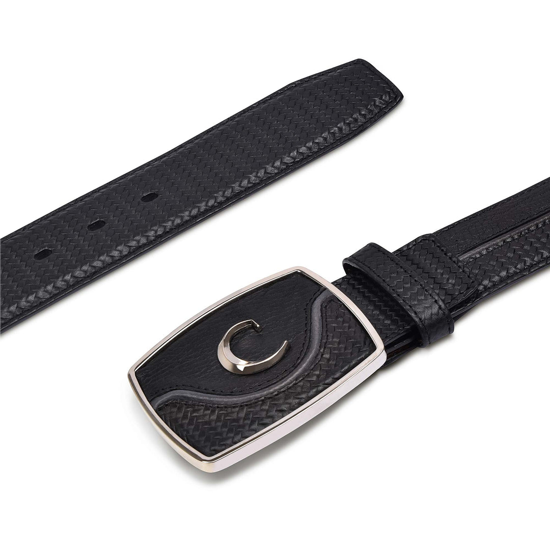 Black Stitching Belt