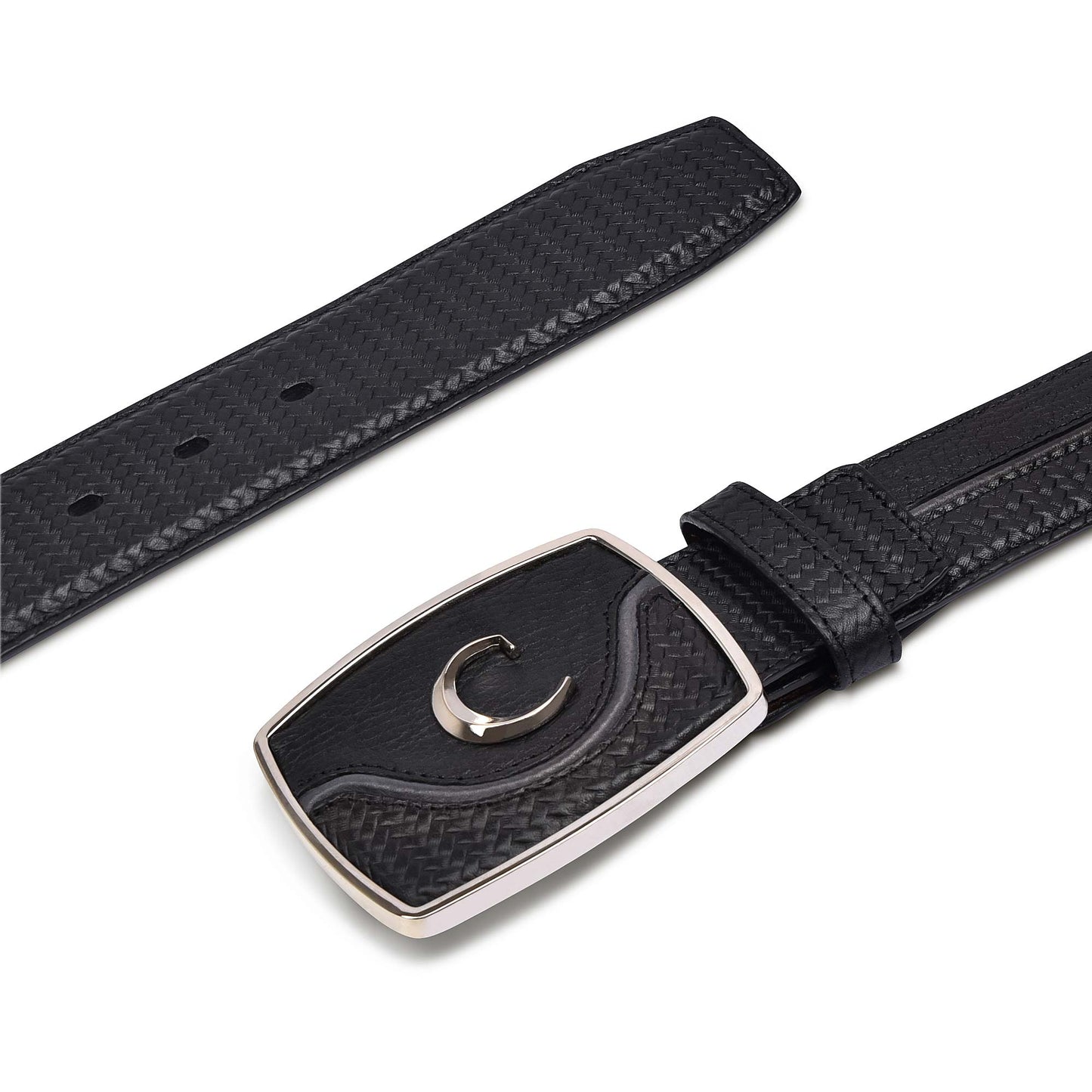 Black Stitching Belt