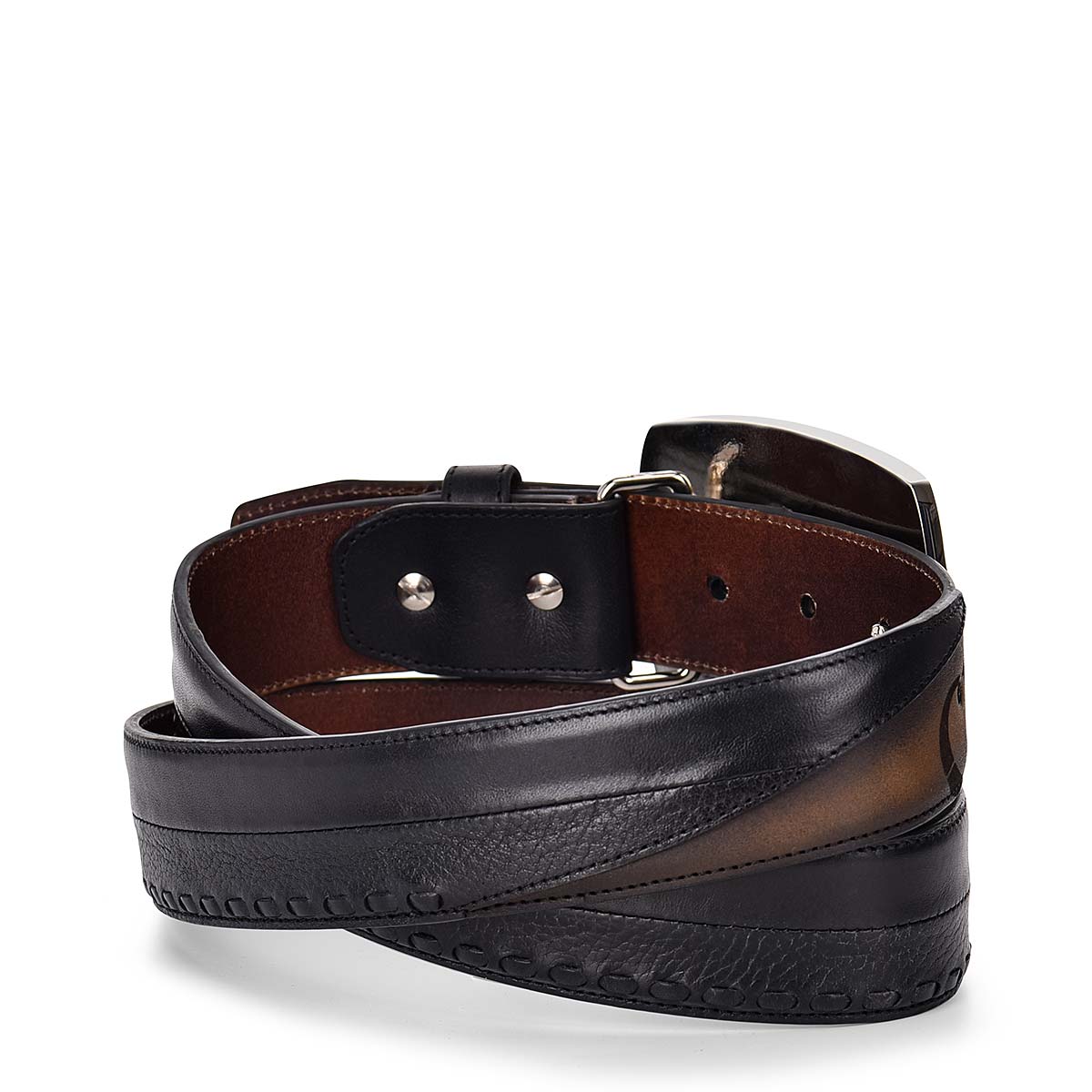Tobacco Laser & Woven Belt