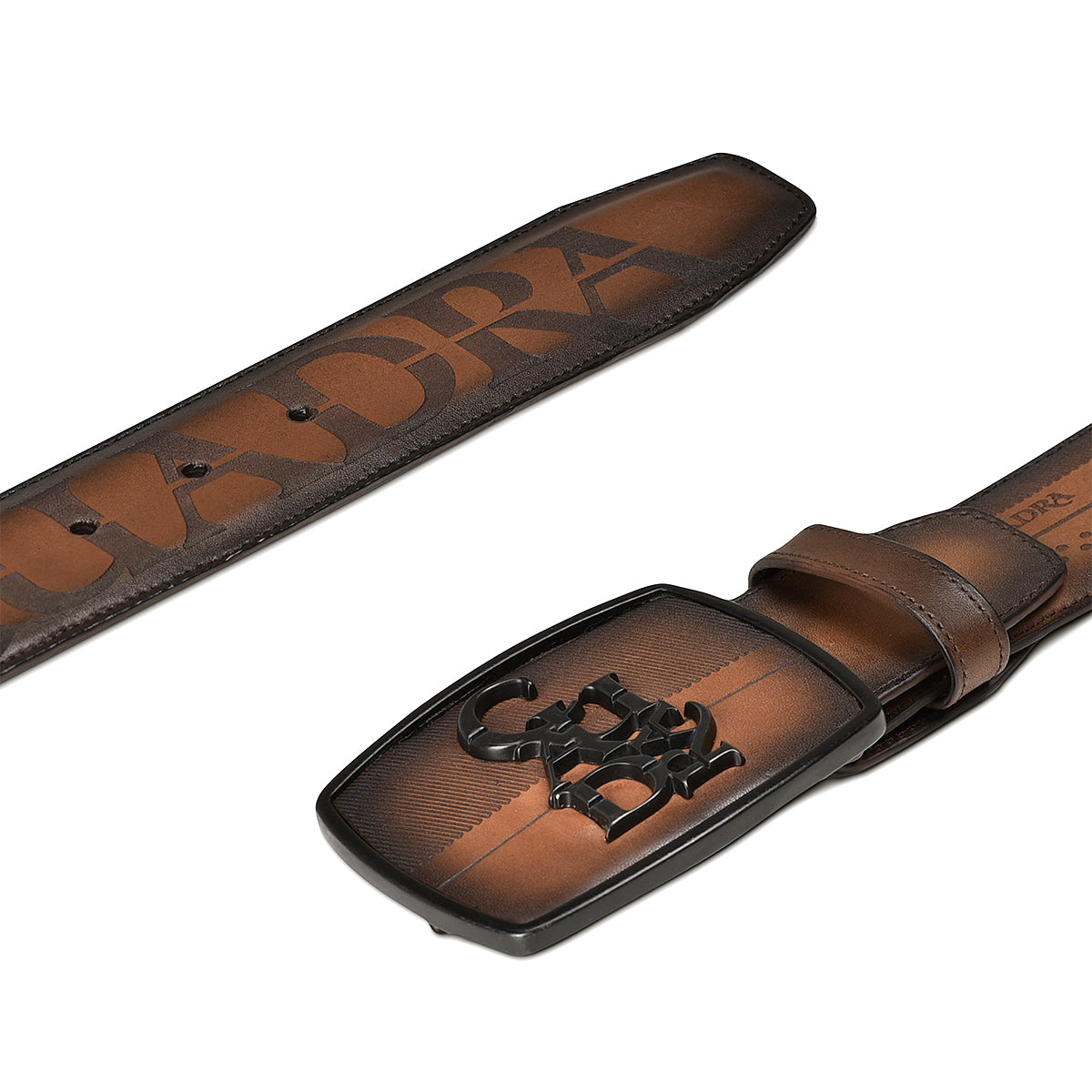Cuadra Brown Laser Belt BC314
