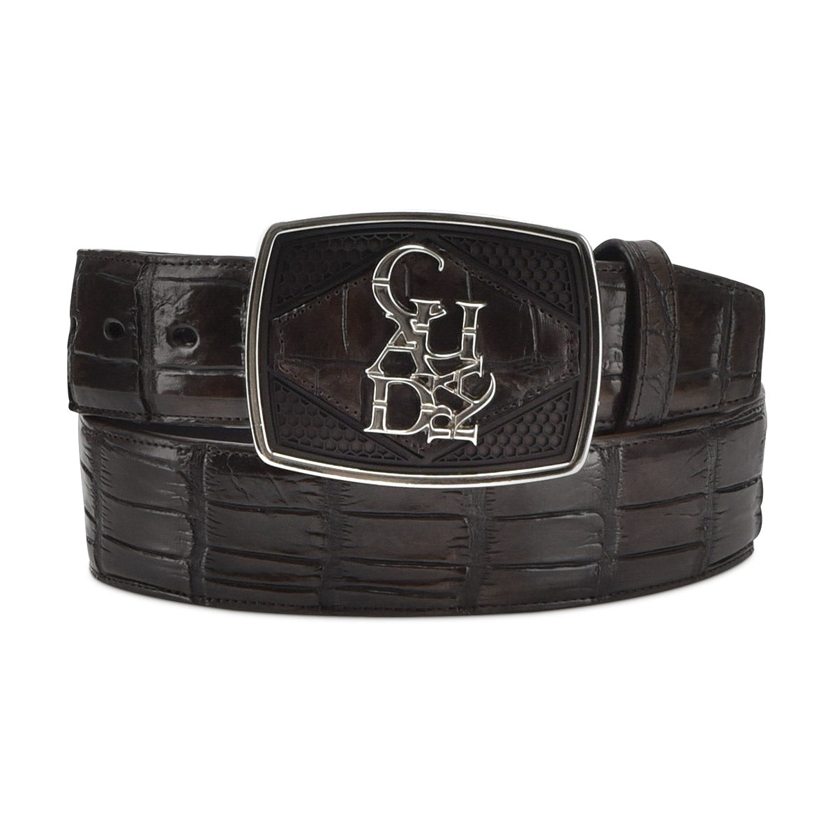 Cuadra Luxo Moka Alligator Stitching  BC341