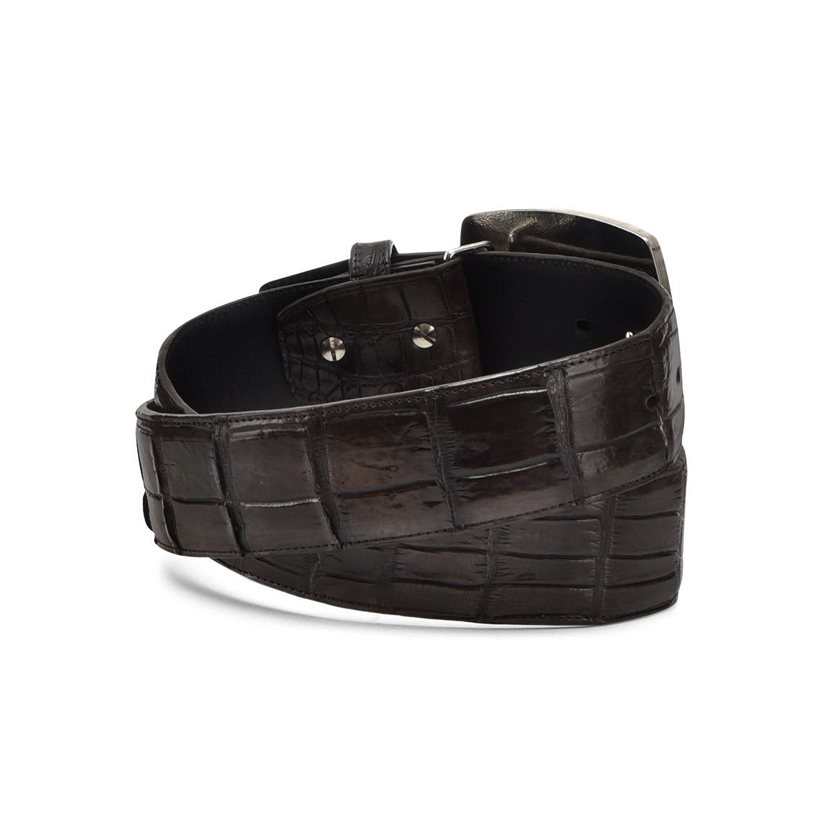 Cuadra Luxo Moka Alligator Stitching  BC341