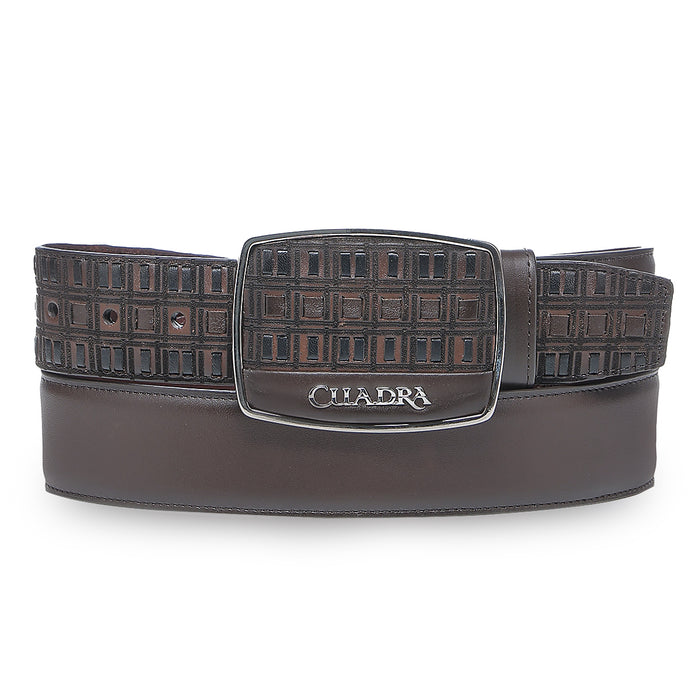 Cuadra Black Embroidery Belt BC401