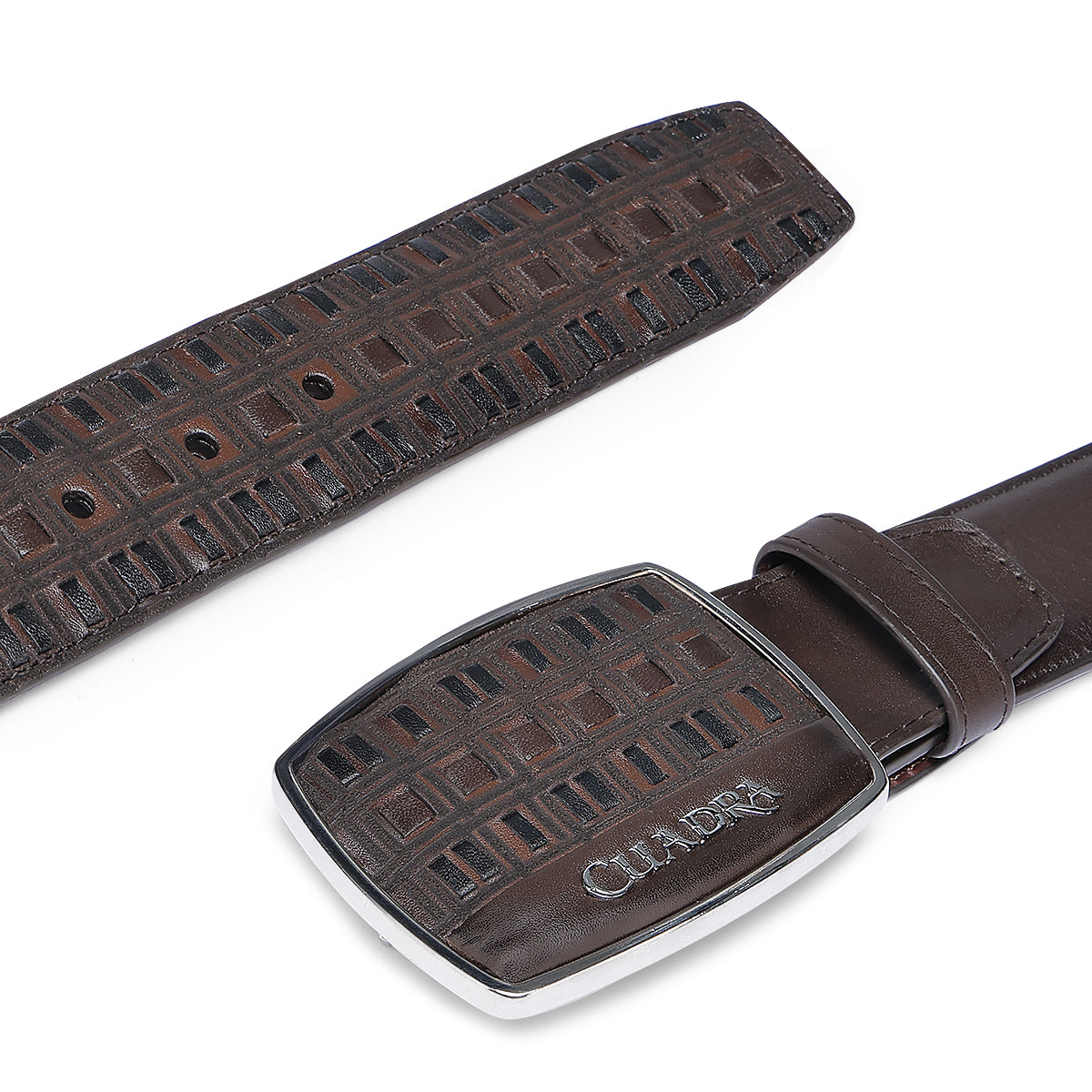 Cuadra Black Embroidery Belt BC401