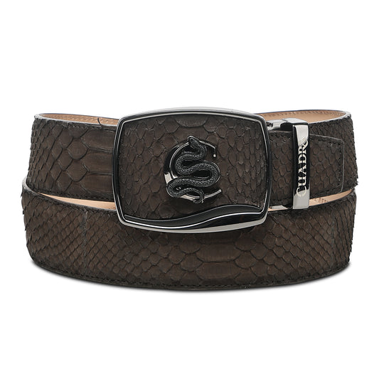 Cuadra Matte Brown Python Stitch BC484